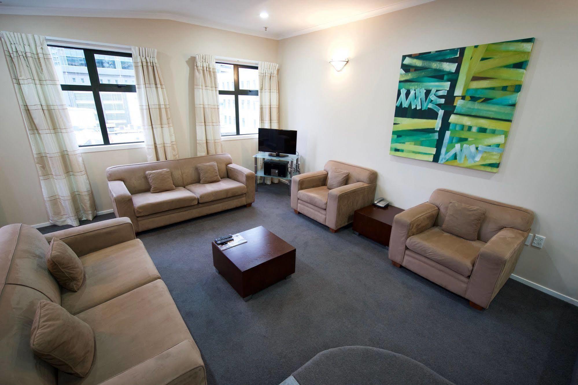 Aspect Apartments Уелингтън Екстериор снимка