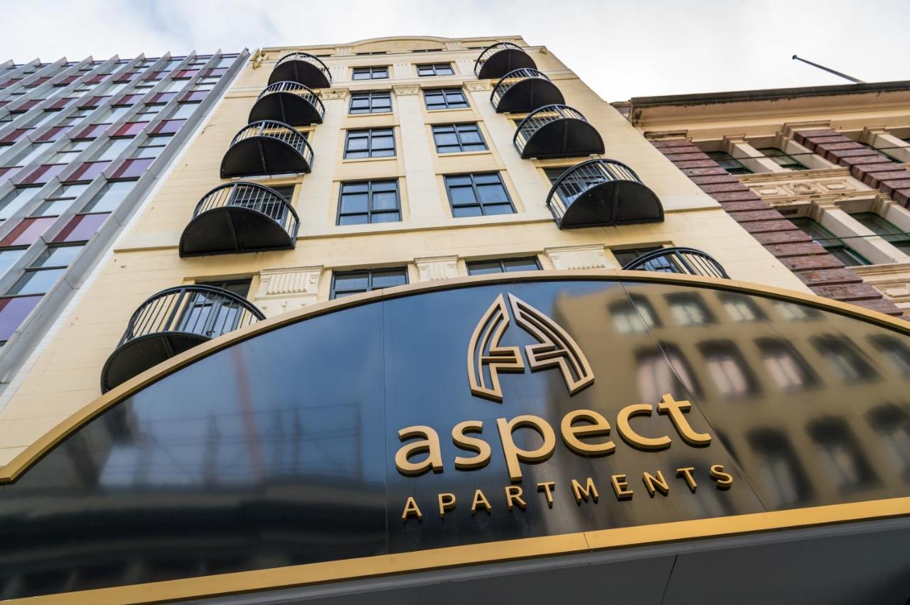 Aspect Apartments Уелингтън Екстериор снимка