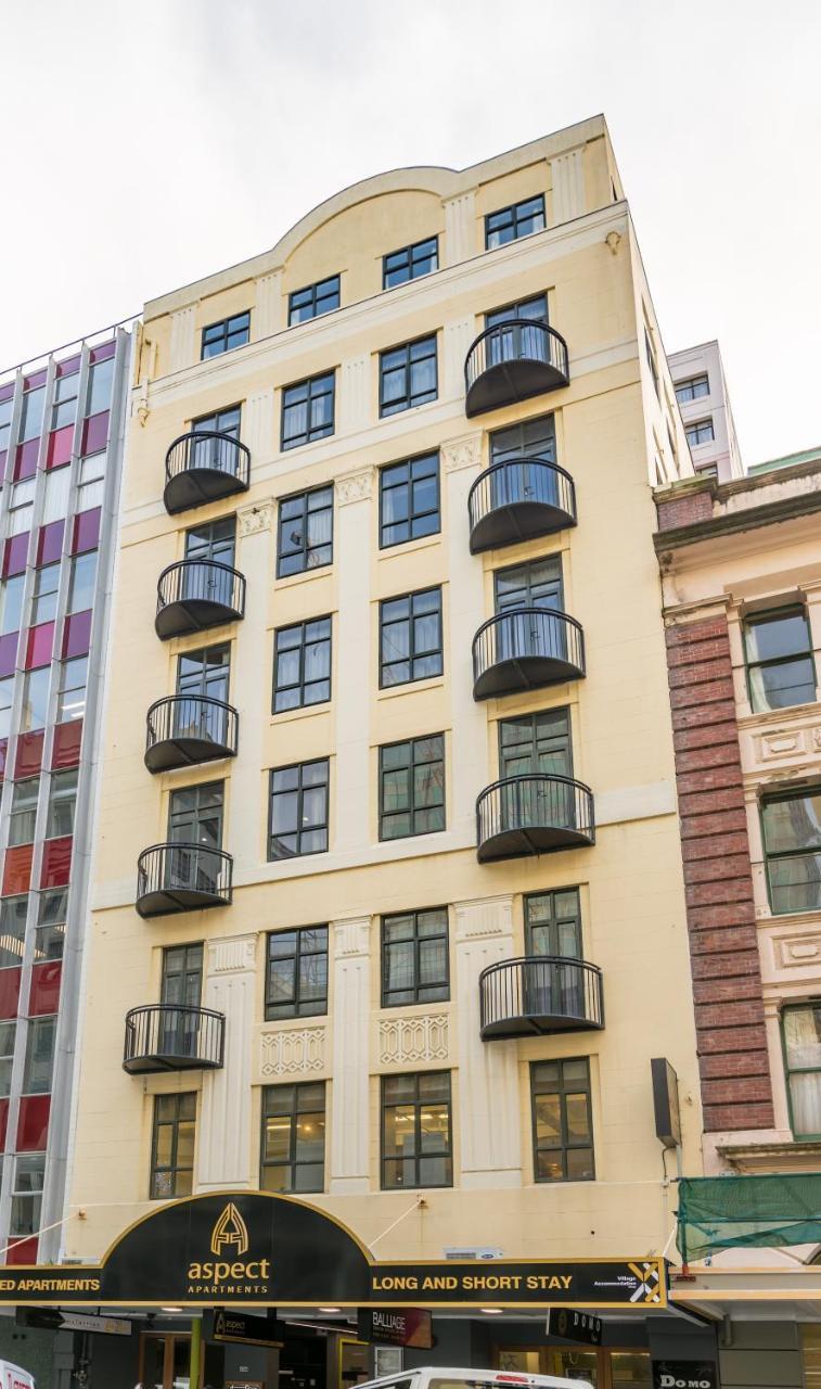 Aspect Apartments Уелингтън Екстериор снимка